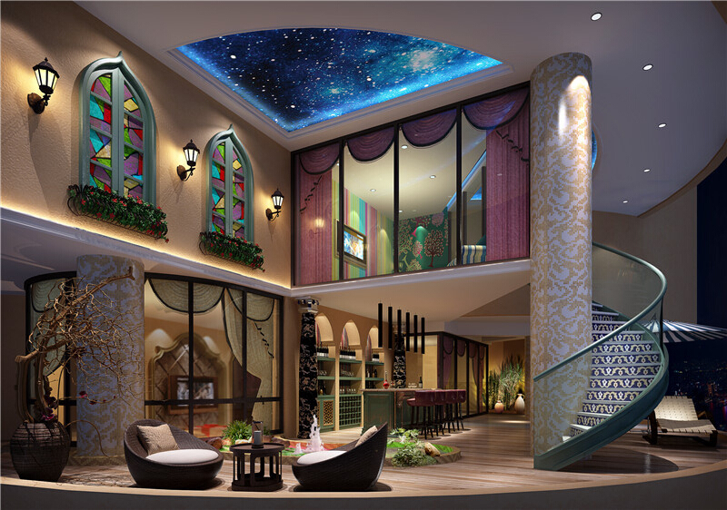 摩洛哥风格别墅装修的艺术演绎 春亭设计装饰的独特魅力