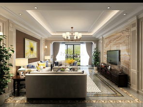 贵阳金融城复式楼轻奢风格装修设计案例