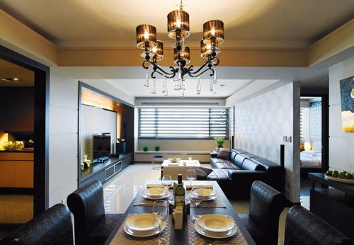 简约风格住宅装修设计效果图 打造纯净雅致的现代生活空间